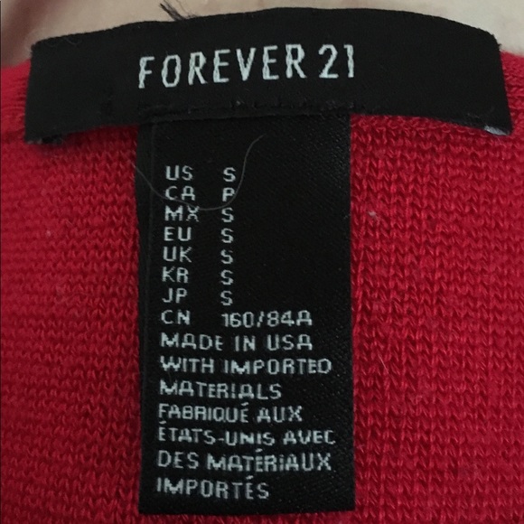 Forever 21 Knit Crop Top - Picture 3 of 3